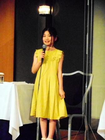 　松竹新喜劇夏まつり特別公演の記者発表に参加した毎田暖乃