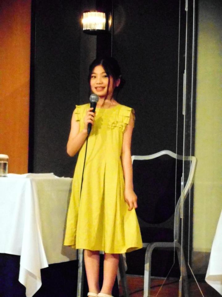 　松竹新喜劇夏まつり特別公演の記者発表に参加した毎田暖乃