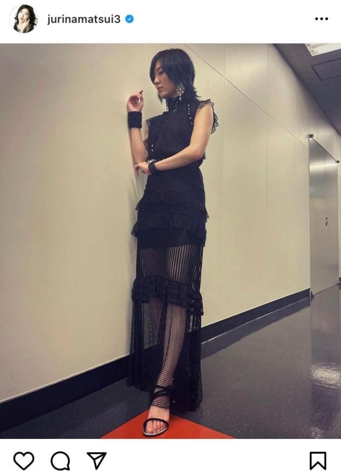 松井珠理奈のインスタグラムより