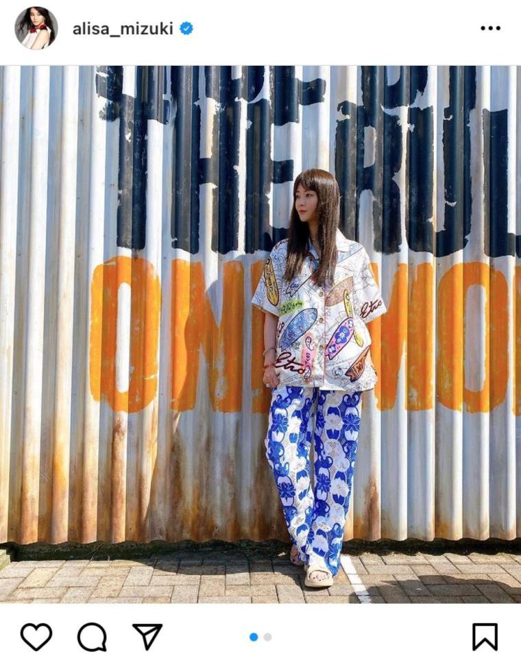 　観月ありさのインスタグラム＠ａｌｉｓａ＿ｍｉｚｕｋｉより