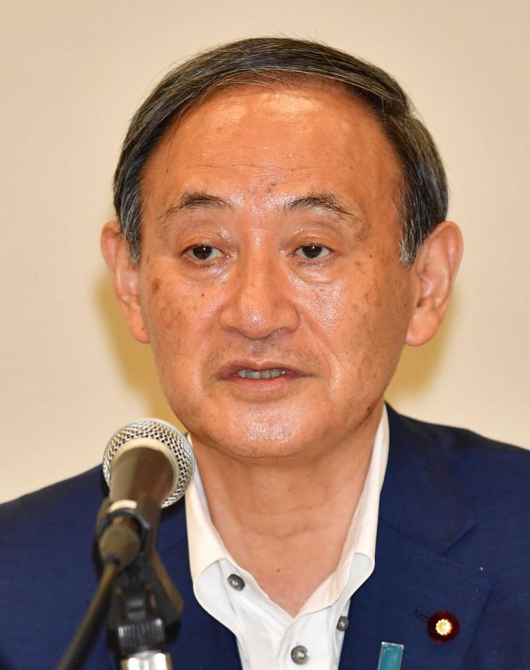 　菅義偉首相