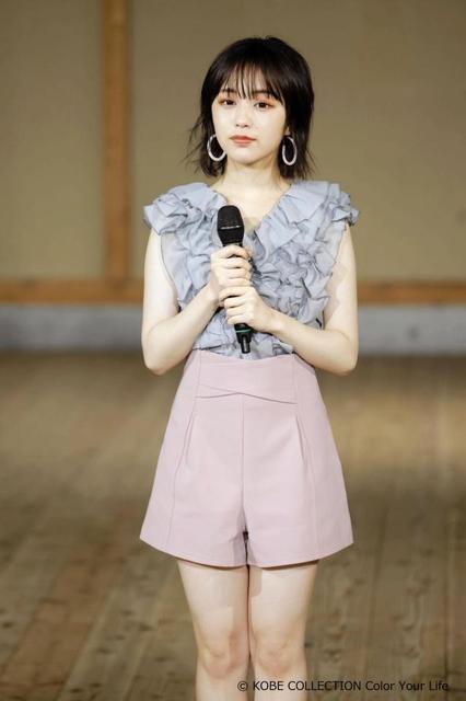 なえなの ピンクのホットパンツで生美脚披露 神コレ初出演 芸能 デイリースポーツ Online