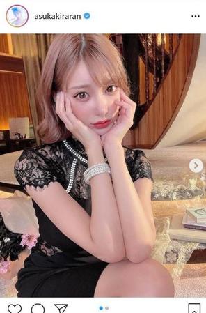 　明日花キララのインスタグラム＠ａｓｕｋａｋｉｒａｒａｎより