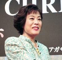 　女優として幅広い活躍をした李麗仙さん＝９５年７月撮影