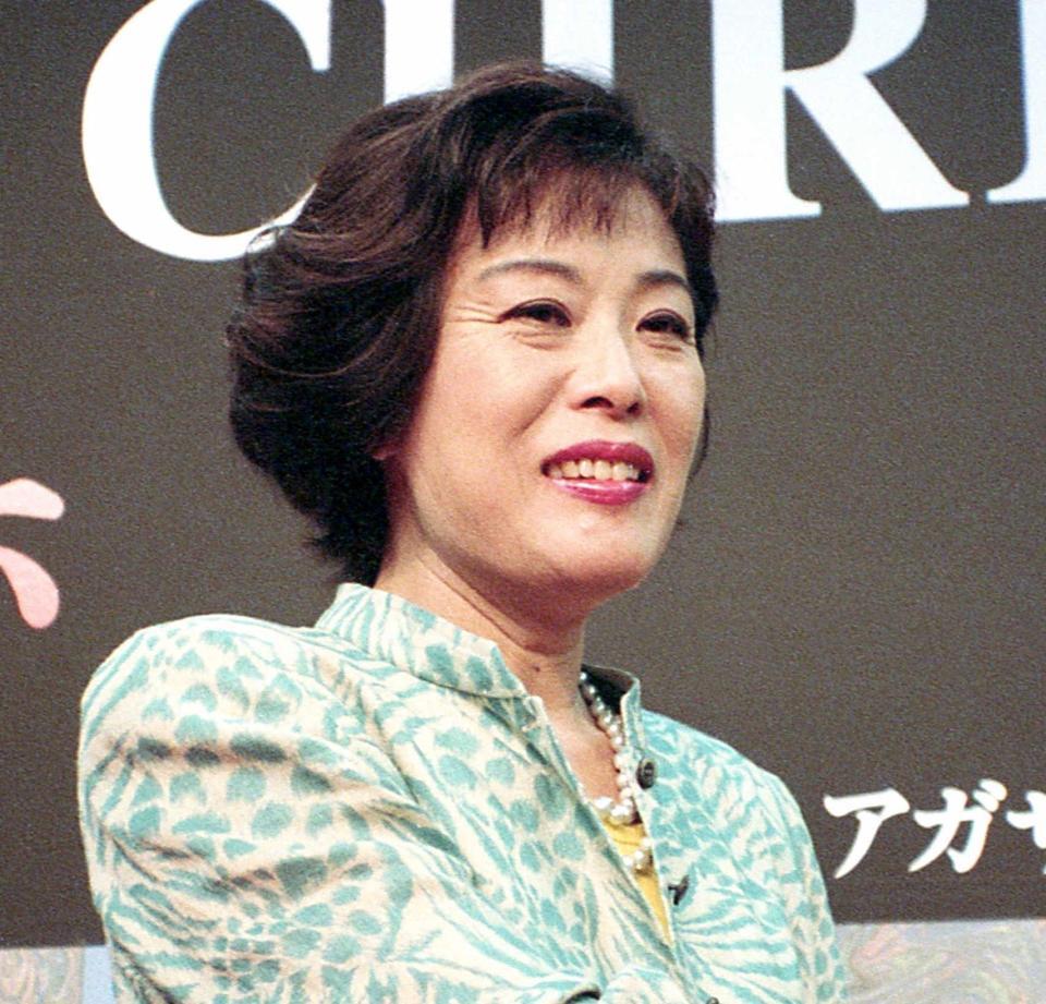 　女優として幅広い活躍をした李麗仙さん＝９５年７月撮影