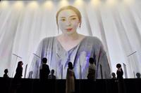 　サプライズで黒川芽以からビデオメッセージが流された（撮影・園田高夫）