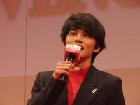 　映画「東京リベンジャーズ」のリベンジプレミアイベントにサプライズ登場した北村匠海＝都内