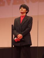 　映画「東京リベンジャーズ」のリベンジプレミアイベントにサプライズ登場した北村匠海＝都内