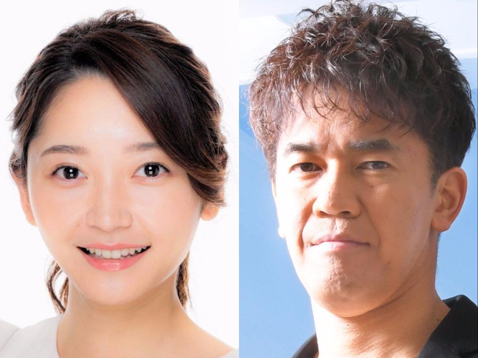 竹崎由佳アナウンサー（左）と武井壮