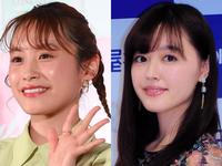 　高橋愛（左）と久住小春