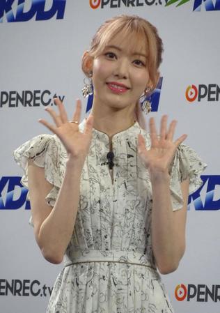 ＨＫＴ48卒業後、初の公の場に登場した宮脇咲良＝都内