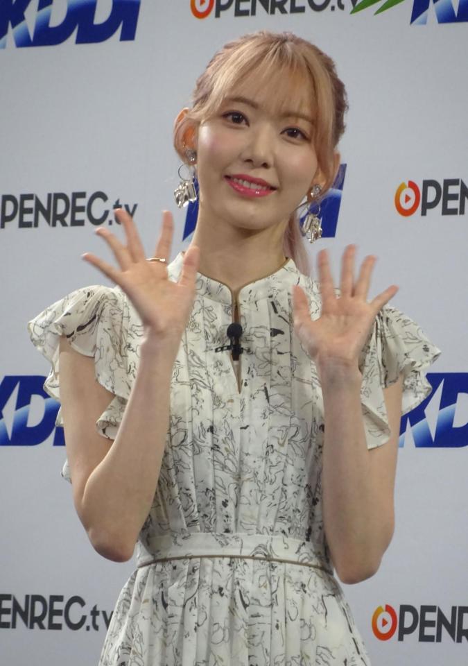 ＨＫＴ48卒業後、初の公の場に登場した宮脇咲良＝都内