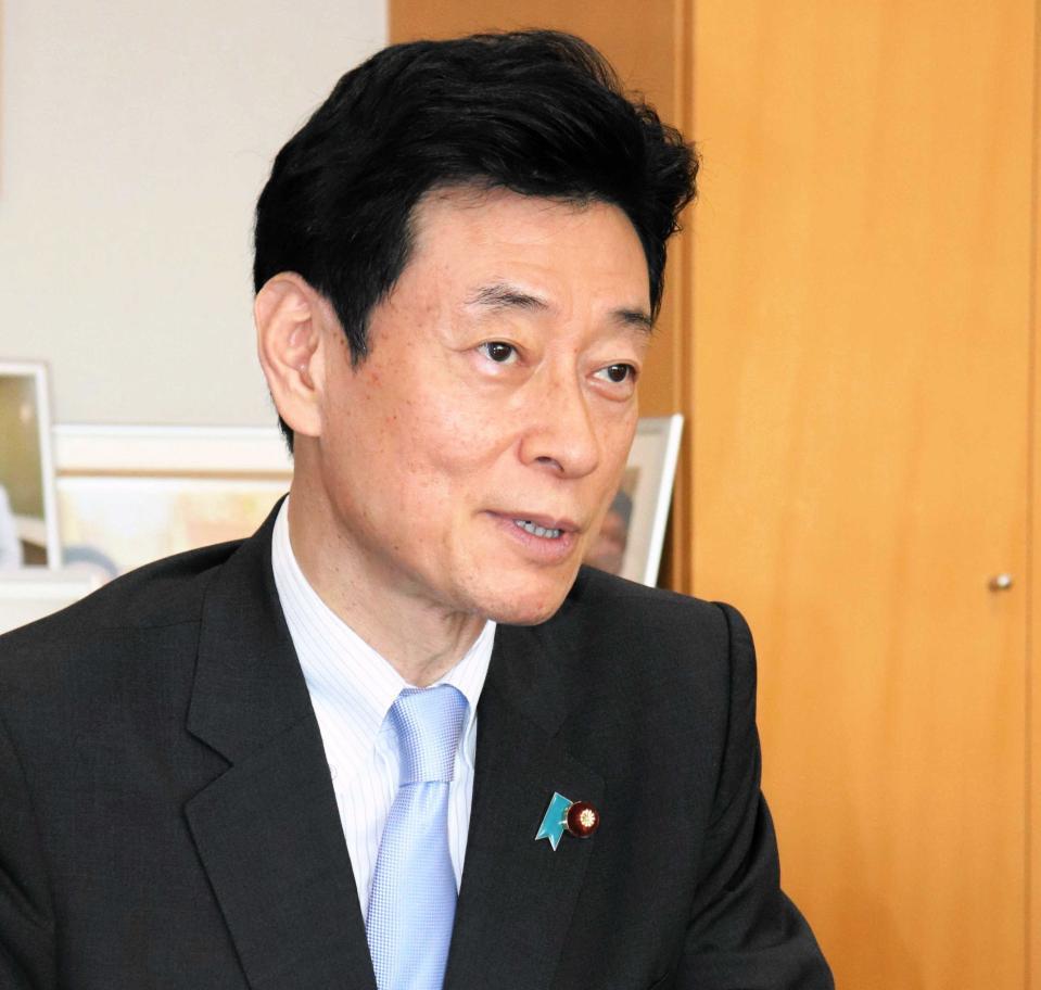 　西村康稔経済再生担当大臣