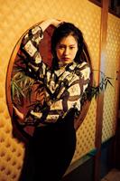 　「月刊　恒松祐里　優」の収録カット