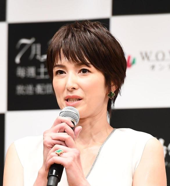 吉瀬美智子 ショートカットのイメージ定着に悩み 伸ばすに伸ばせない 芸能 デイリースポーツ Online