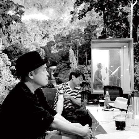 ＴＯＫＹＯ　ＮＯ．１　ＳＯＵＬ　ＳＥＴ（左から川辺ヒロシ、渡辺俊美、ＢＩＫＫＥ）