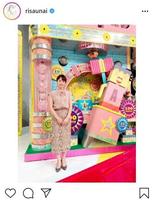 　宇内梨沙アナウンサーのインスタグラム＠ｒｉｓａｕｎａｉより