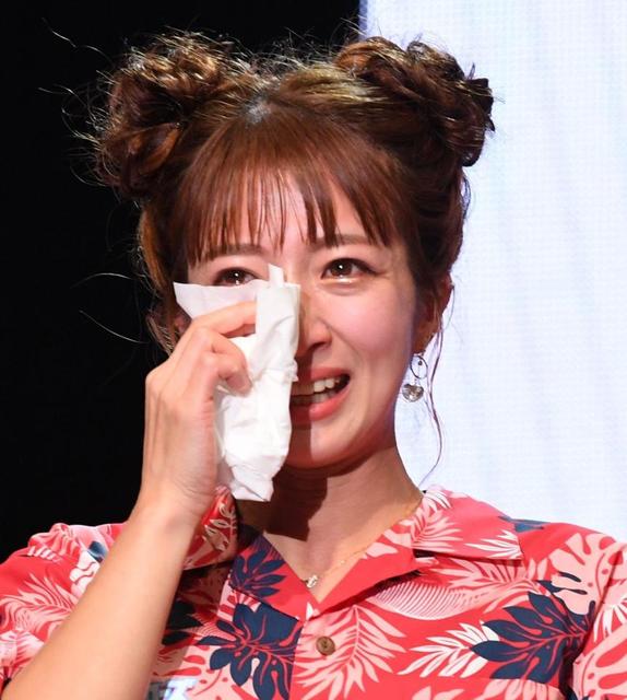 辻希美 イベントで号泣 生ウルトラマンに感激 三男が夢中 こんな幸せなことはない 芸能 デイリースポーツ Online