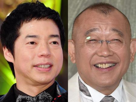 今田耕司（左）と笑福亭鶴瓶