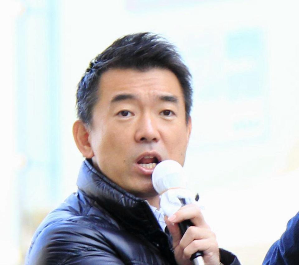 橋下徹氏＝２０１５年１１月５日撮影