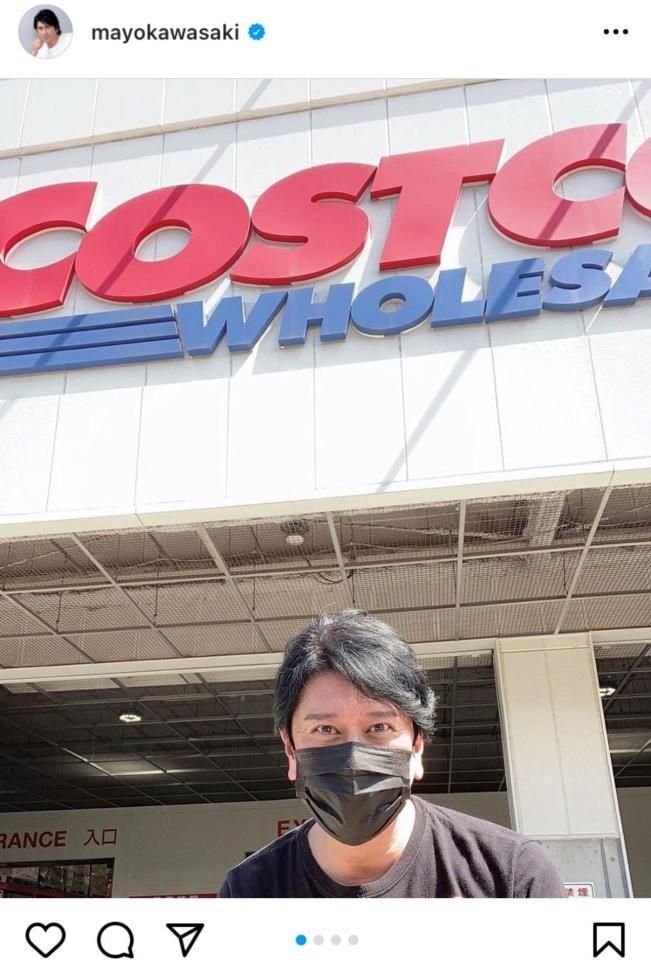 　川崎麻世のインスタグラム＠ｍａｙｏｋａｗａｓａｋｉより