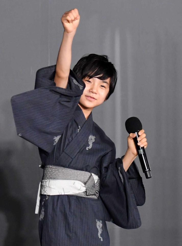 寺田心 低くなった声で完璧回答 時の重みを感じています 芸能 デイリースポーツ Online