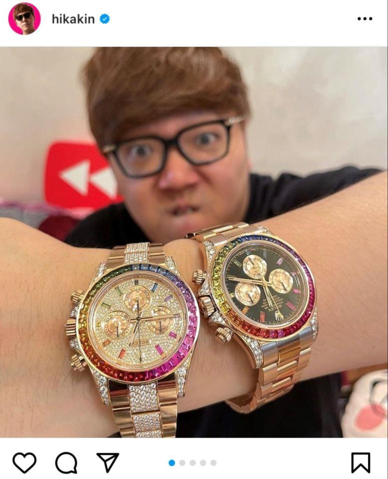 ＨＩＫＡＫＩＮのインスタグラム＠ｈｉｋａｋｉｎより