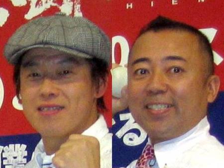 　ＴＩＭのレッド吉田（左）とゴルゴ松本