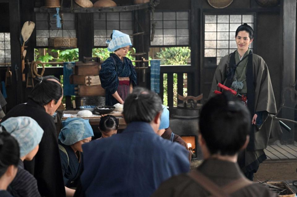 　大河ドラマ「青天を衝け」のワンシーン