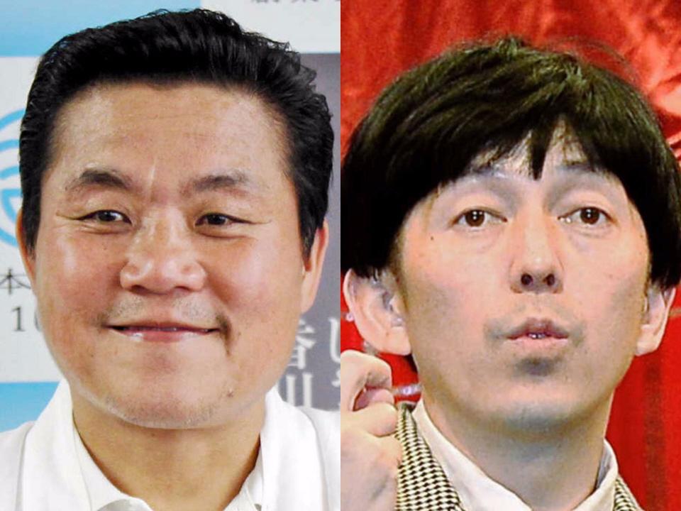 トミーズ雅（左）と２丁拳銃・小堀裕之