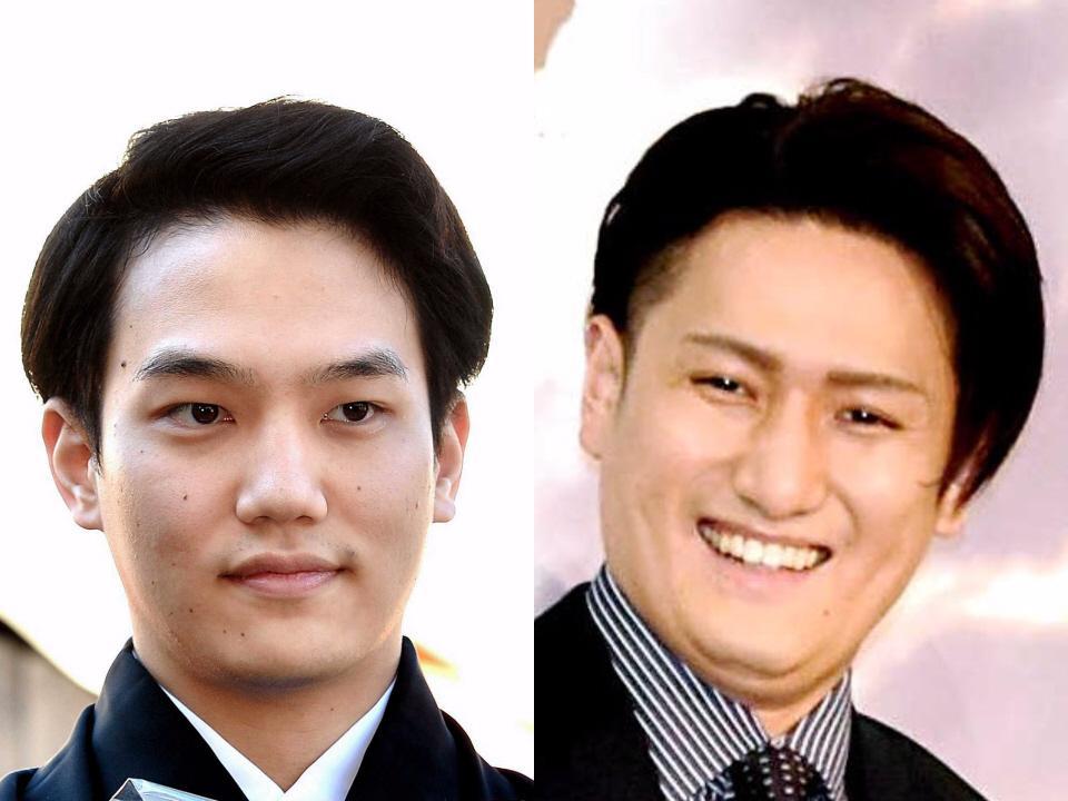 中村歌昇（左）と中村隼人