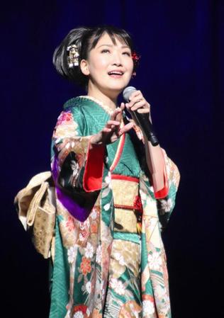 　有観客では２年ぶりの東京公演となった市川由紀乃＝東京・渋谷