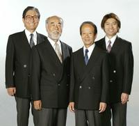 　「ボニージャックス」。右から２人目が西脇久夫さん