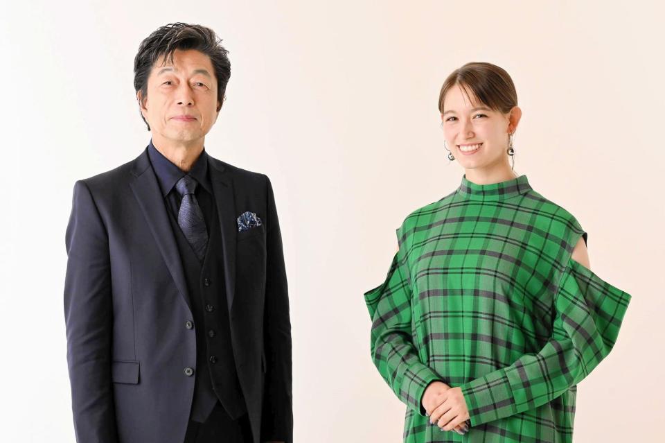 中村雅俊（左）とトラウデン直美