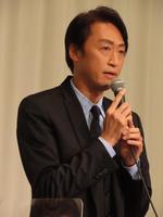 花柳章太郎の追悼公演「十月新派特別公演」の取材会に出席した喜多村緑郎＝都内