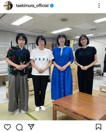 木村多江のインスタグラム＠ｔａｅｋｉｍｕｒａ＿ｏｆｆｉｃｉａｌより