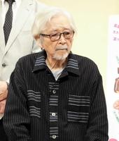 　前進座の芝居塾に出席した山田洋次氏