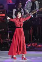 ４４年ぶりに“野音”のステージに立った伊藤蘭＝東京・日比谷野外大音楽堂（撮影・金田祐二）