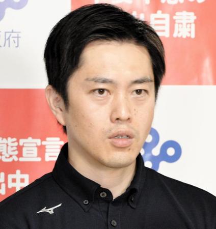 　吉村洋文大阪府知事（９月１７日撮影）