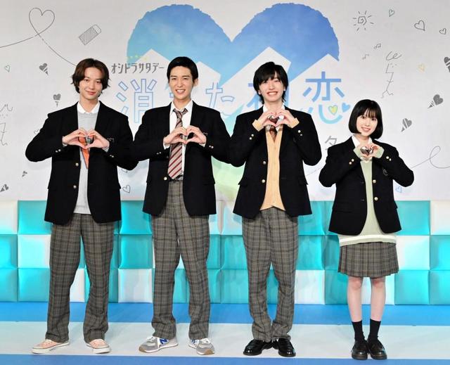 なにわ男子 道枝駿佑 ｓｎｏｗ ｍａｎ 目黒蓮 ｗ主演ドラマでキュンキュン会見 芸能 デイリースポーツ Online