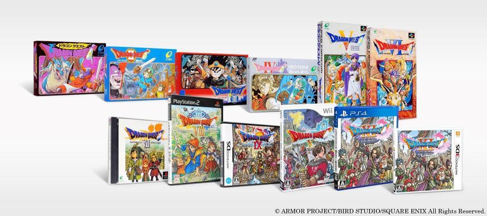 　ドラゴンクエストシリーズ全パッケージ