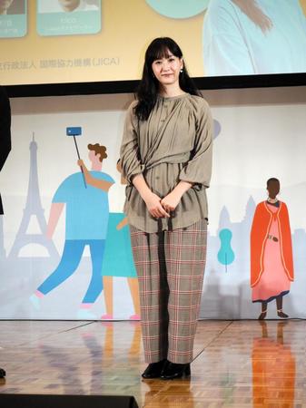 イベントに登壇した藤本美貴＝都内