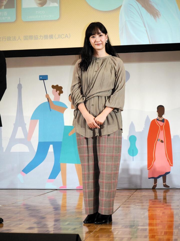 イベントに登壇した藤本美貴＝都内