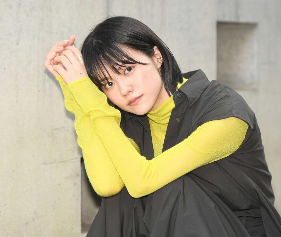 　高い演技力でブレイク必至の志田彩良（撮影・金田祐二）
