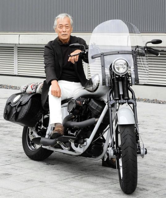 パネル 岩城滉一 ハーレー レイバン アメリカ縦断（Tadashi