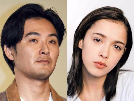 　松田龍平（左）とモーガン茉愛羅