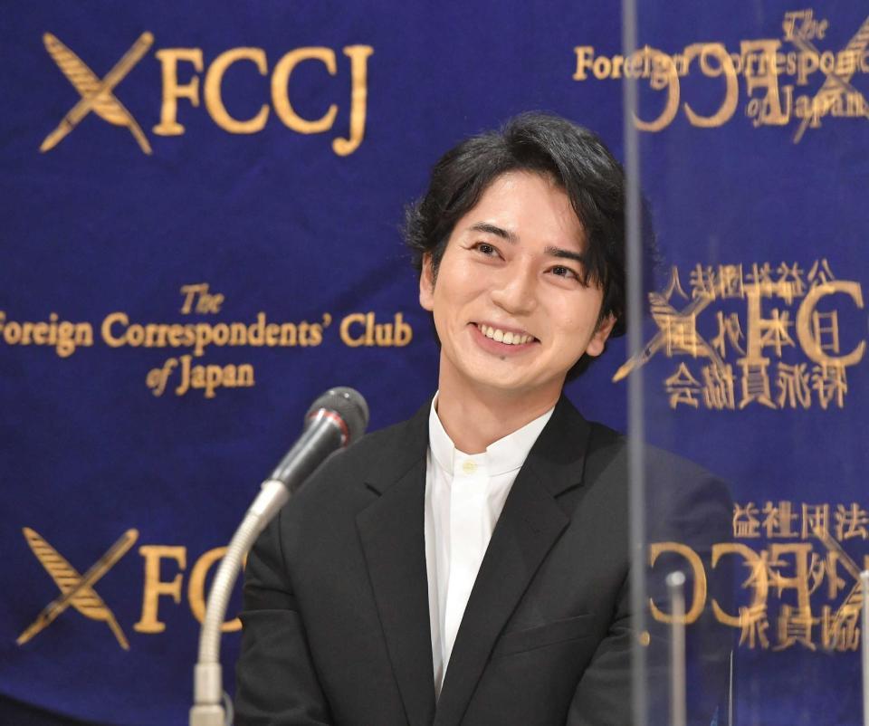 松潤 英語でスピーチ 嵐ライブ映画が世界で配信 楽しんでいただけることを祈ってます 芸能 デイリースポーツ Online