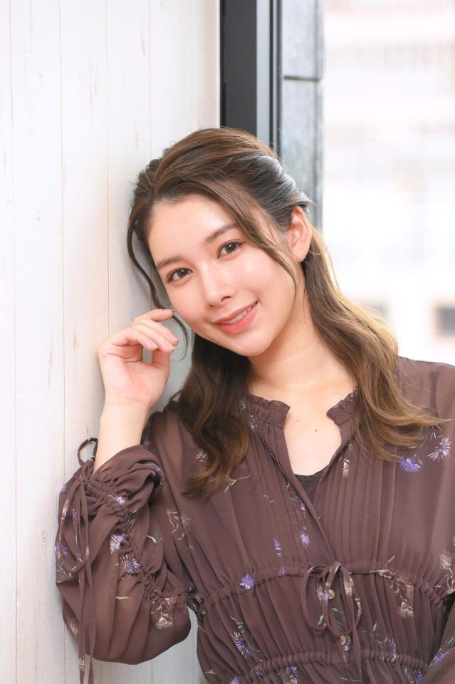 　ドラマ「ドクターＸ」ではドＳ秘書を演じる結城モエ＝東京・南青山（撮影・堀内翔）