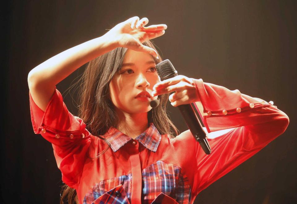 　卒業前ラストライブとなった乃木坂４６の寺田蘭世