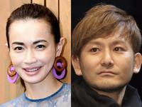 長谷川京子（左）と新藤晴一